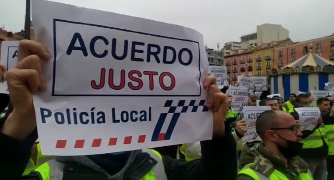 LA POLICÍA LOCAL DE BURGOS EXIGE  ANTE EL PLENO UN «ACUERDO JUSTO» PARA REORGANIZAR SU PLANTILLA