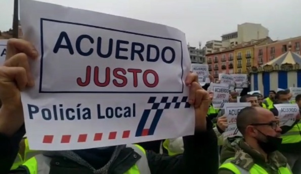 LA POLICÍA LOCAL DE BURGOS EXIGE  ANTE EL PLENO UN «ACUERDO JUSTO» PARA REORGANIZAR SU PLANTILLA