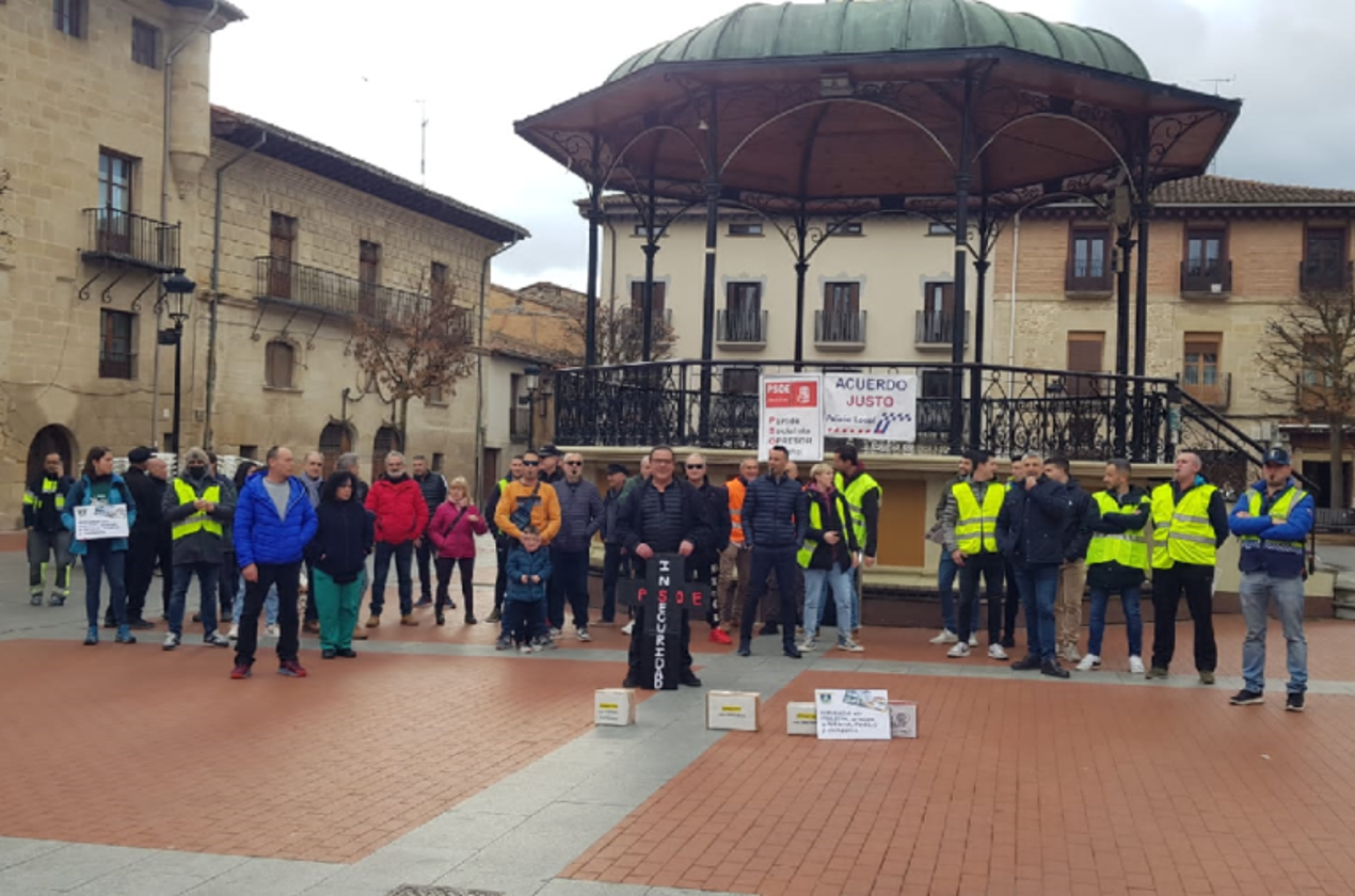 La Policía Local de Miranda inicia hoy su calendario de movilizaciones