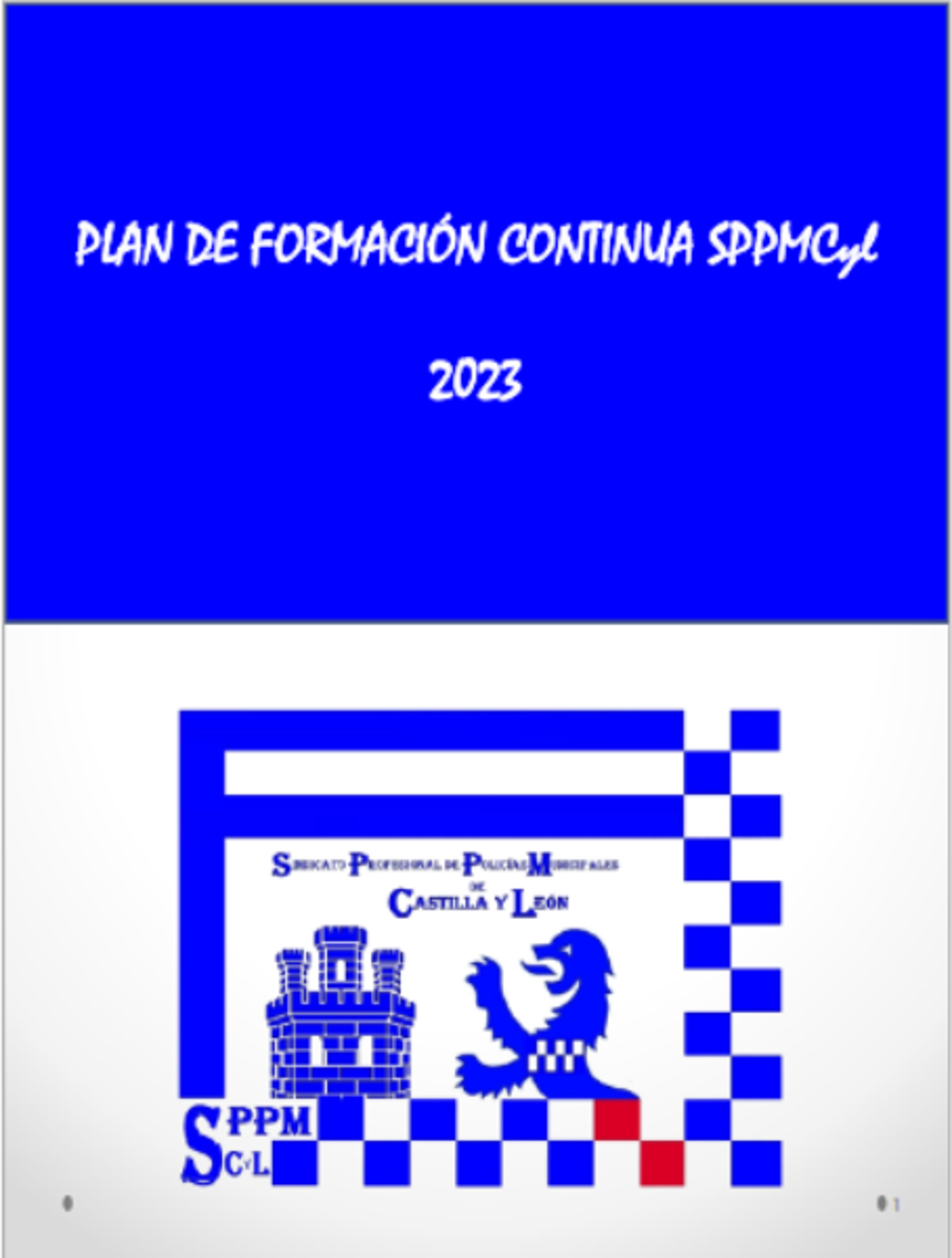 Plan de Formación Continua SPPMCyL 2023